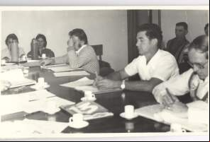Sessão dos Vereadores em 1978