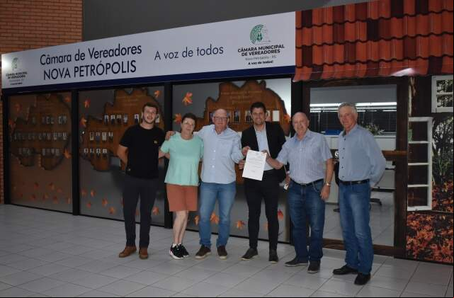 Familiares de Roque Ubaldo Hillebrand